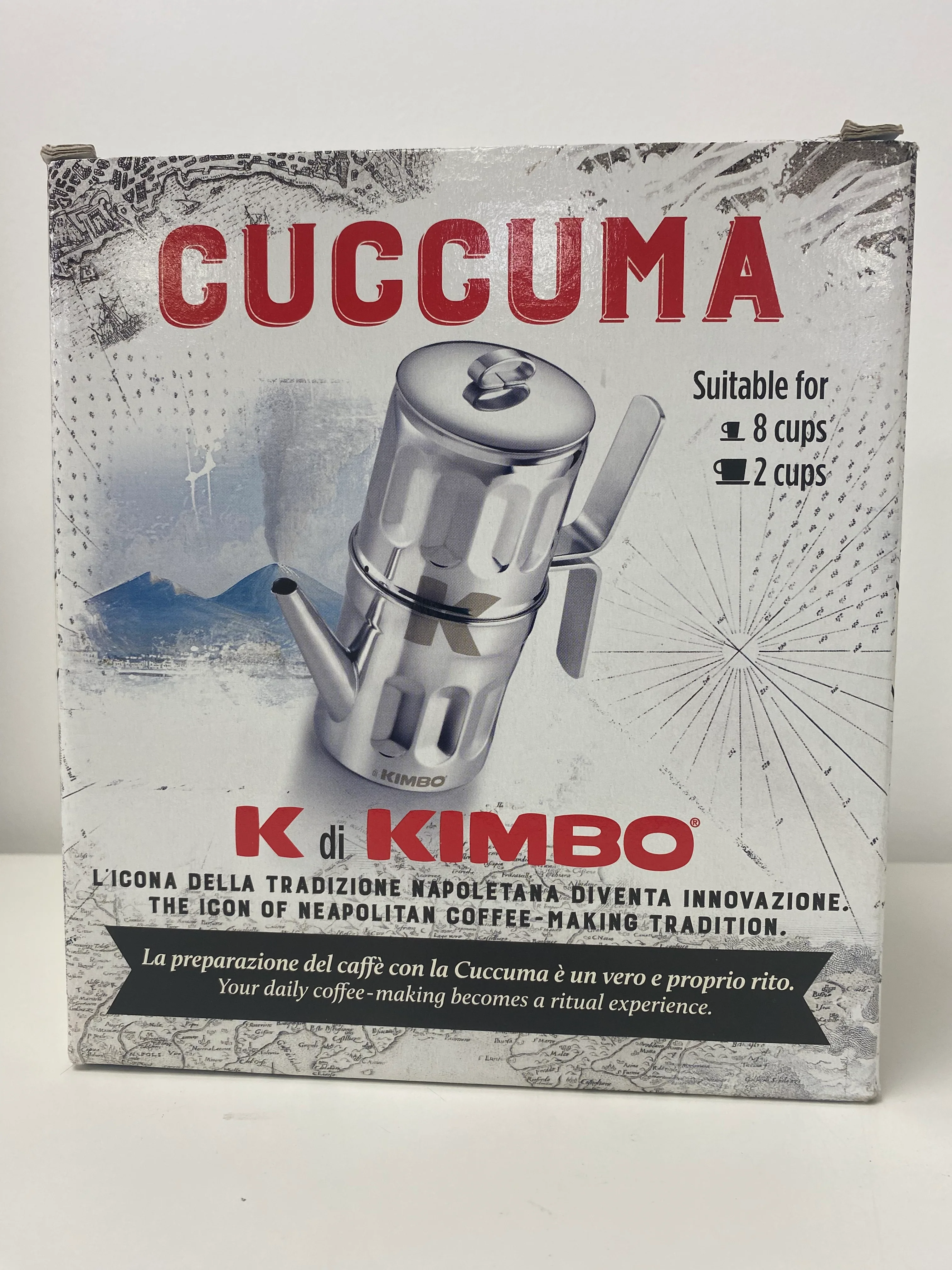 Kimbo 8 Cup Cuccuma - Image 3